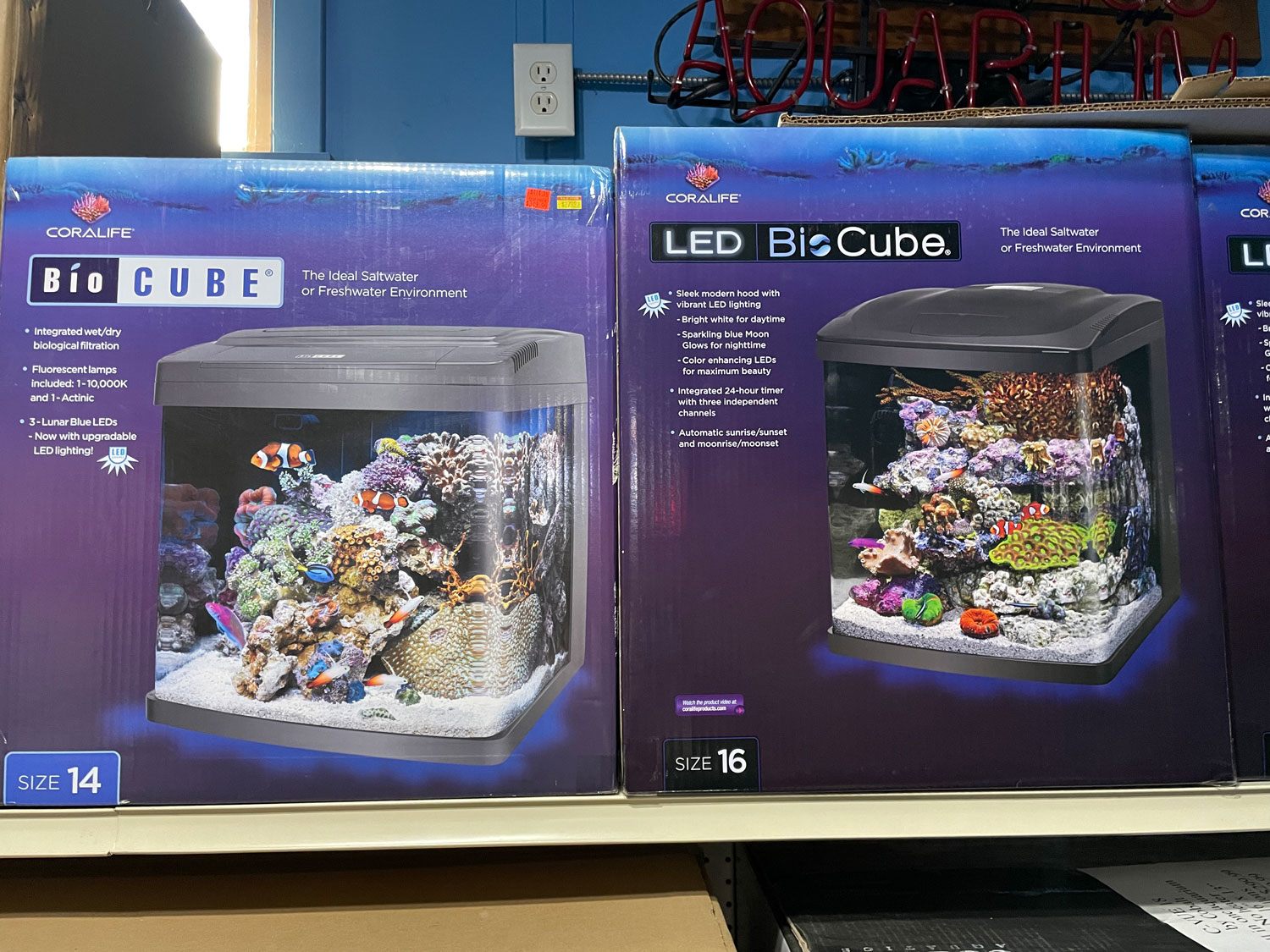 Bio Cube Aquarium Tank
